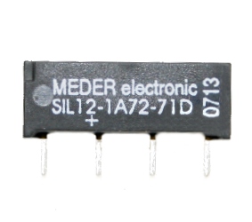 Relė 12VDC 1000R 1xU 1A MEDER RoHS