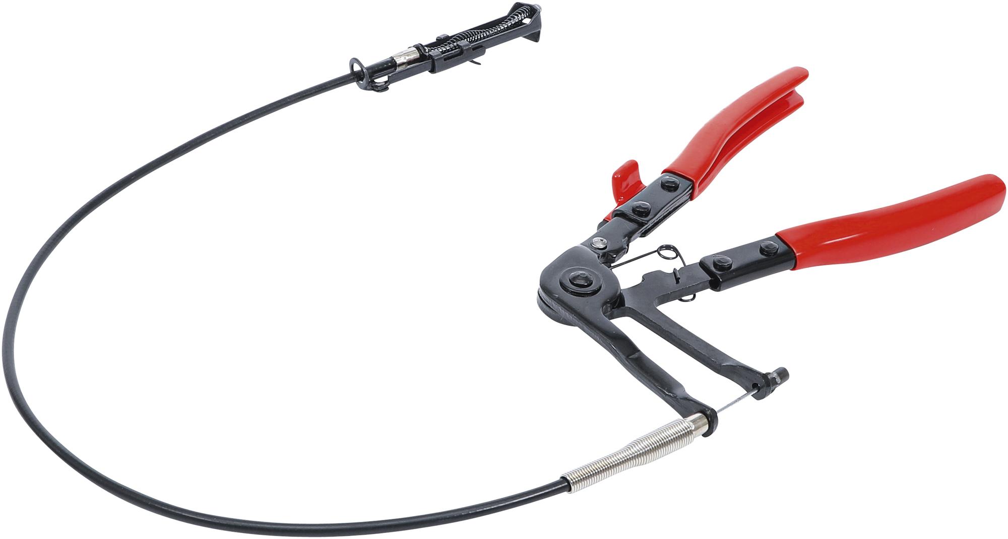 Replės aušinimo žarnų sąvaržų nuėmimui su trosu | Bowden trosas | 630 mm (467)