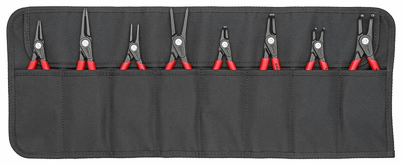 Replių vidiniams ir išoriniams žiedams  komplektas 8 vnt., Knipex
