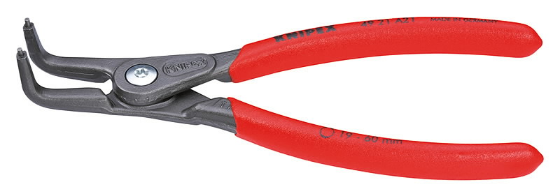 Replės išoriniams žiedams lenktos A31,  Ø 40-100mm, Knipex
