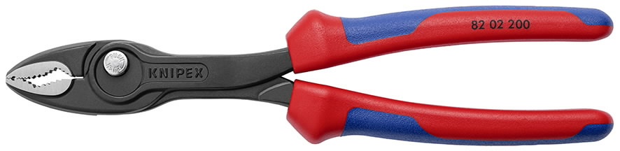 Dvigubo griebimo replės TwinGrip, D22mm, 200mm, dvispalvės, Knipex