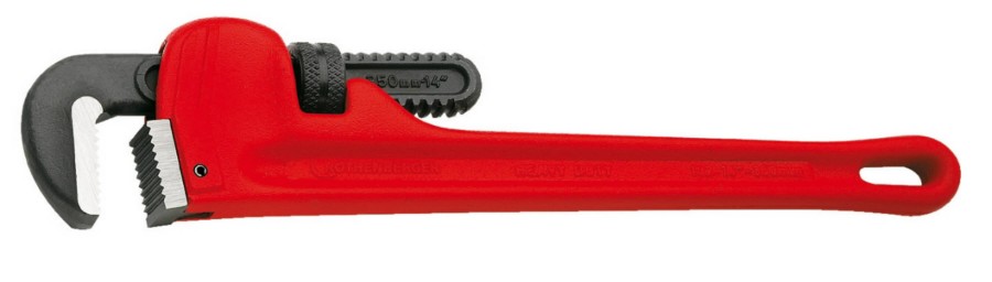 Vienos rankos vamzdinis raktas Heavy Duty 24'' / d= 89mm, Rothenberger