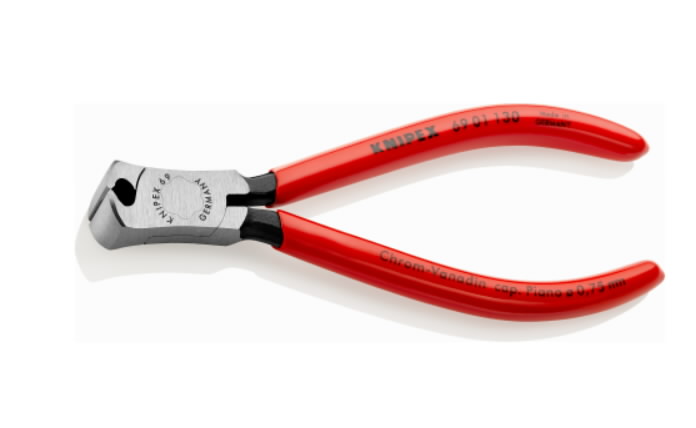 Žnyplės priekinio kirpimo, 130mm, Knipex