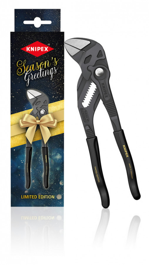 Replės veržliaraktis X-mas limited edition 180mm, HEX 35mm, Knipex