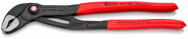 Replės Cobra QuickSet 300mm D70mm, Knipex
