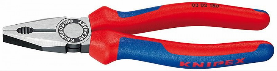 Kombinuotos replės 180 mm, Knipex