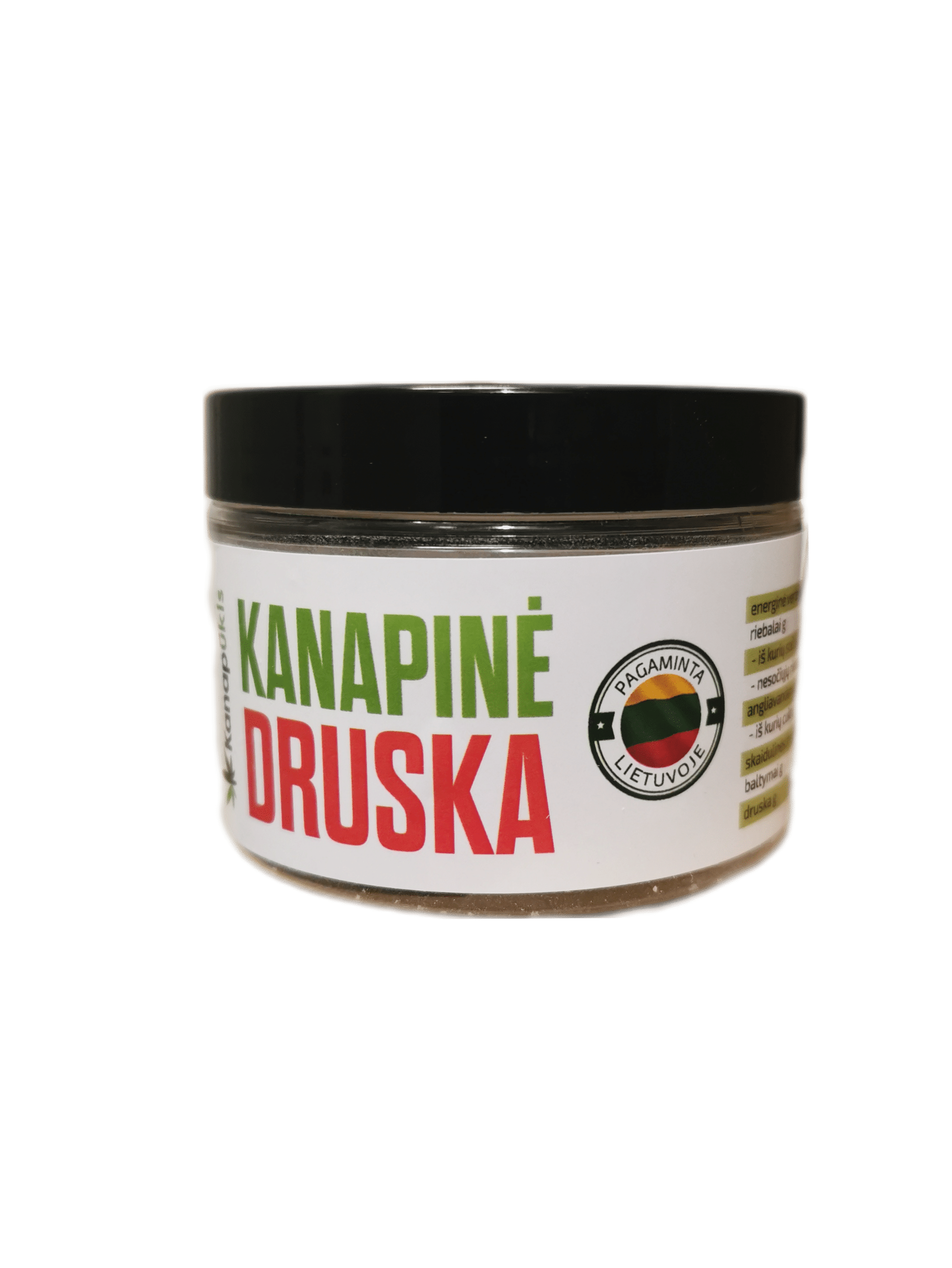 Kanapinė druska 100 g.