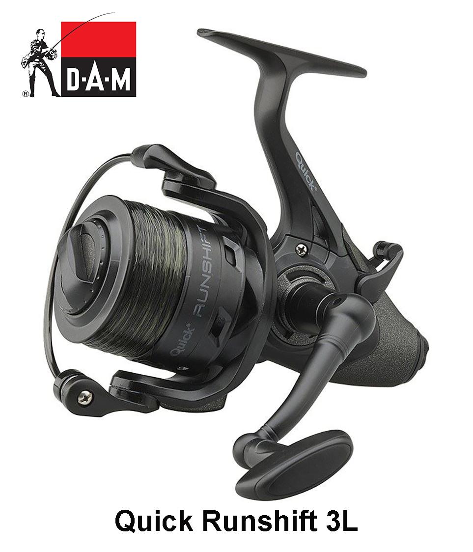 Ritė DAM Quick Runshift 3L 4000FS su Camo-line valu .