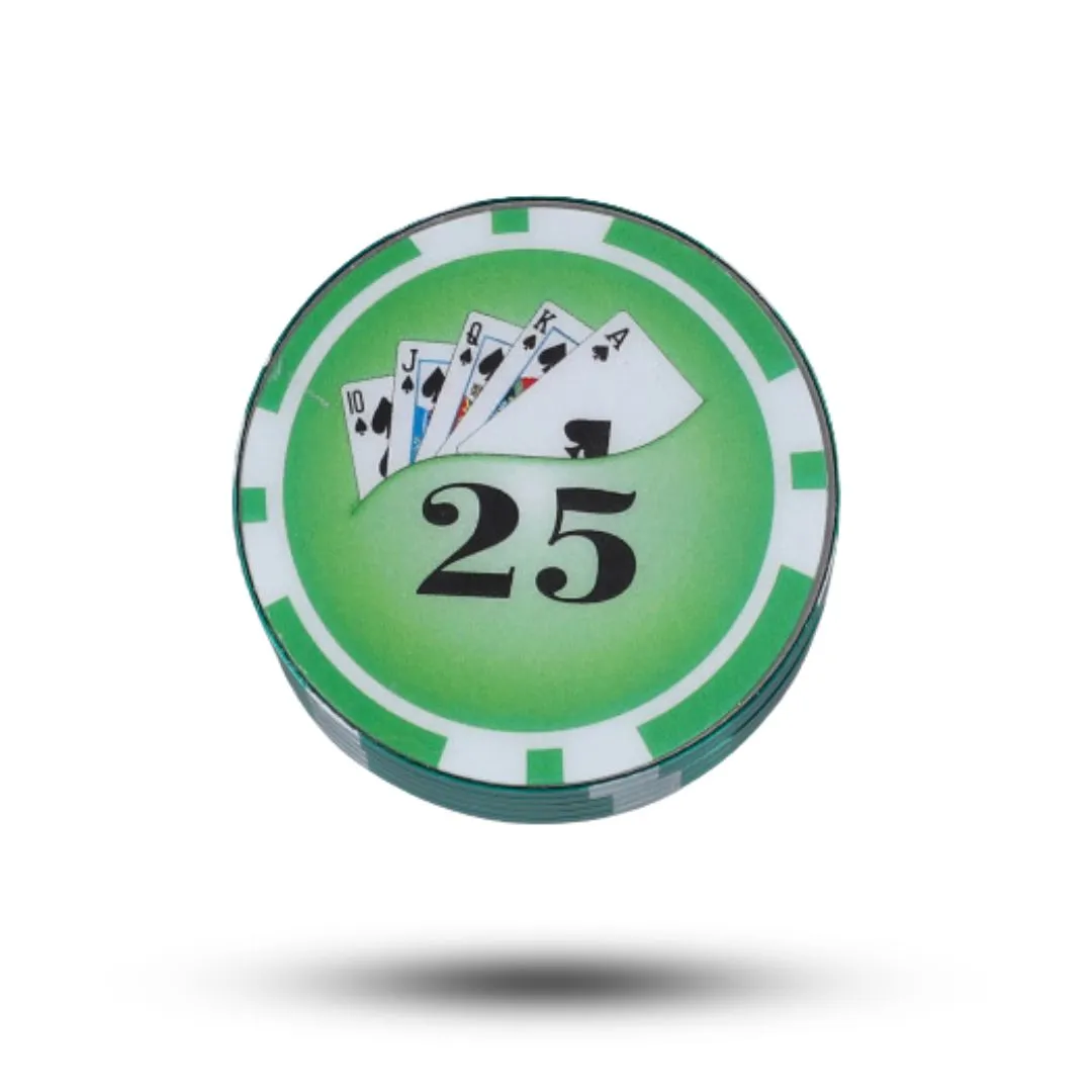 Poker - 2 Dalių Metalinis Grinderis