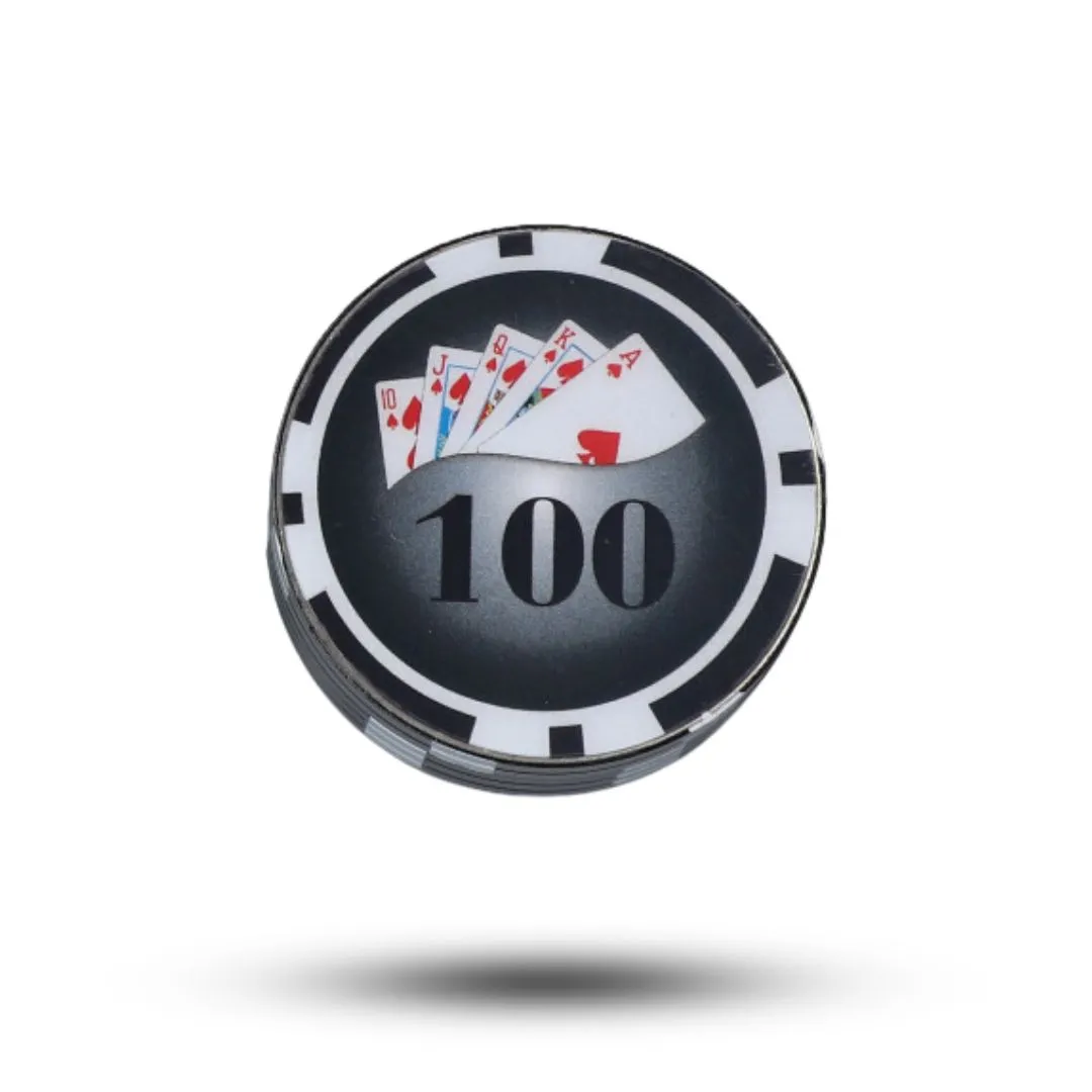 Poker - 2 Dalių Metalinis Grinderis