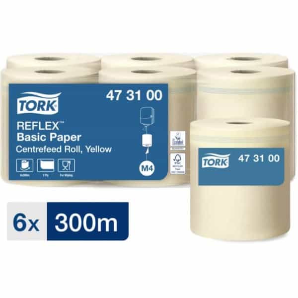 Tork Reflex Basic šluostymo popierius, 6 vnt pakuotė