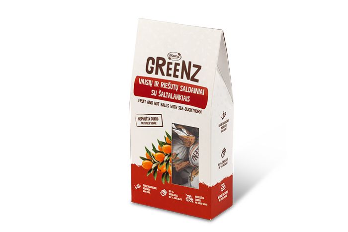 Greenz saldainiai su šaltalankiais, 140g