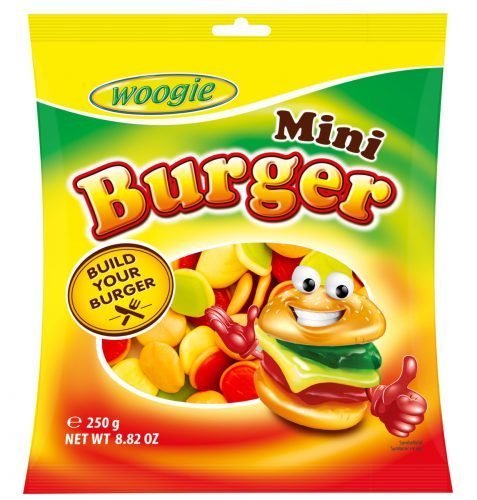 Guminukai WOOGIE MINI BURGER, 250 g