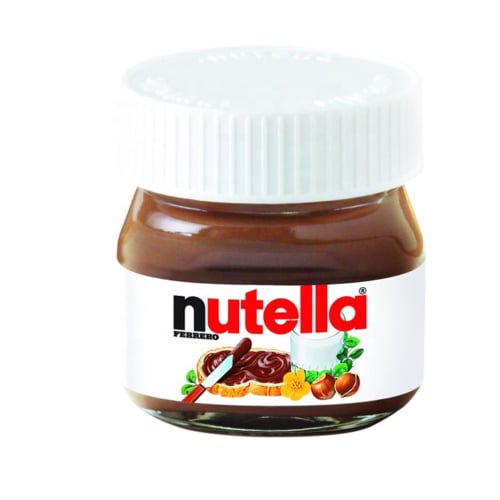 Tepamasis kremas su lazdynų riešutais ir kakava NUTELLA, 25 g