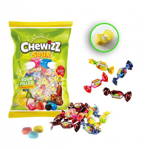 Kramtomi saldainiai CHEWIZZ, 1 kg