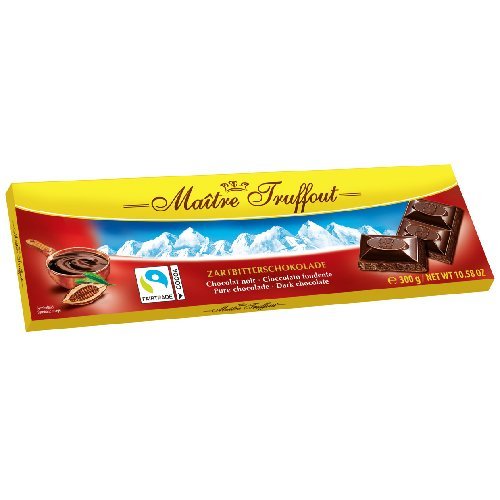 Juodasis šokoladas MAITRE TRUFFOUT, 300 g