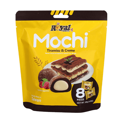 Pyragėliai Mochi ROYAL FAMILY Tiramisu & Creme