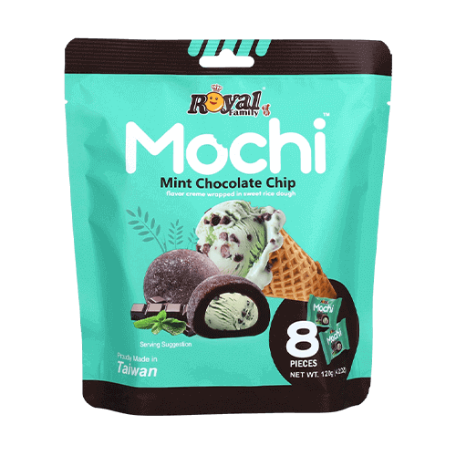 Pyragėliai Mochi ROYAL FAMILY Mint Chocolate