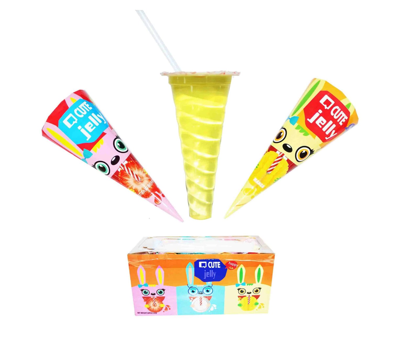 Spaudžiamas želė ICE CREAM CUTE JELLY