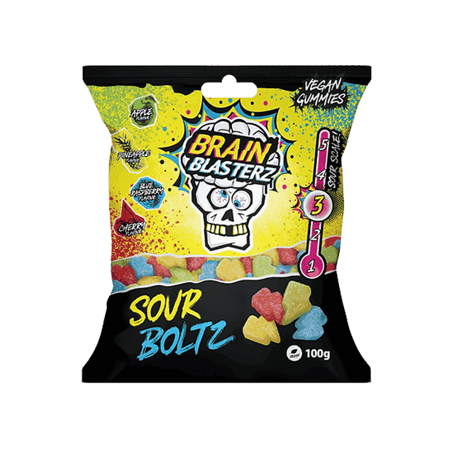 Guminukai BRAIN BLASTERZ Sour Boltz