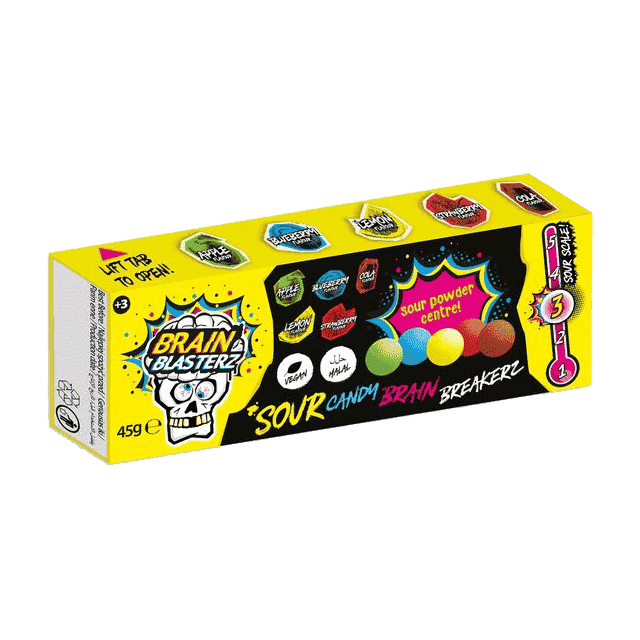 Saldainiai BRAIN BLASTERZ Sour Breakerz Balls