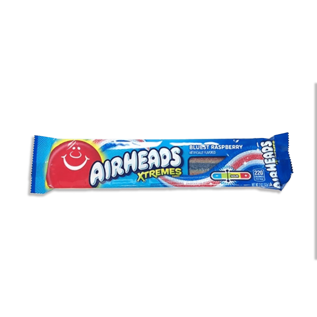 Kramtomas saldainis AIRHEADS (Mėlynų uogų skonio)