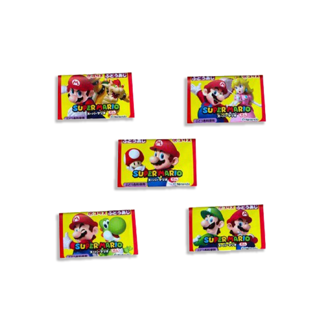 Kramtomoji guma Super Mario CORIS (Vynuogių skonio) 6g