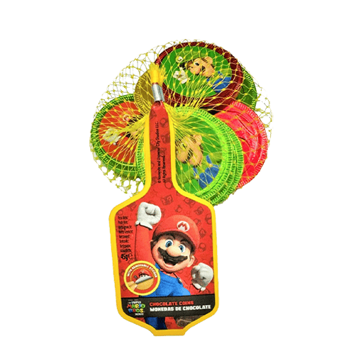 Šokoladinės monetos MARIO BROS
