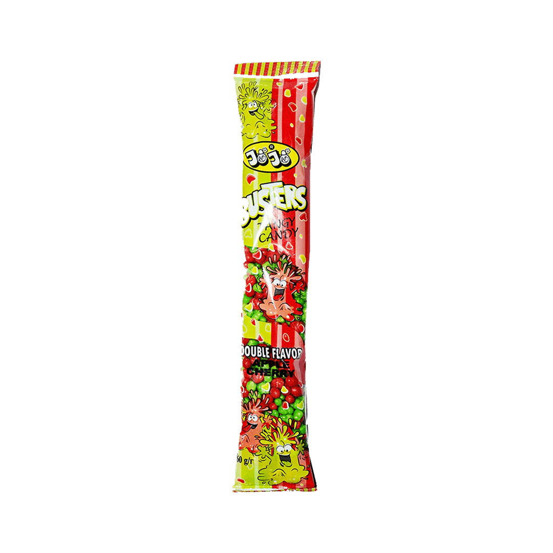 Kramtomi saldainiai BUSTERS (Obuolių ir vyšnių sk.) 60g