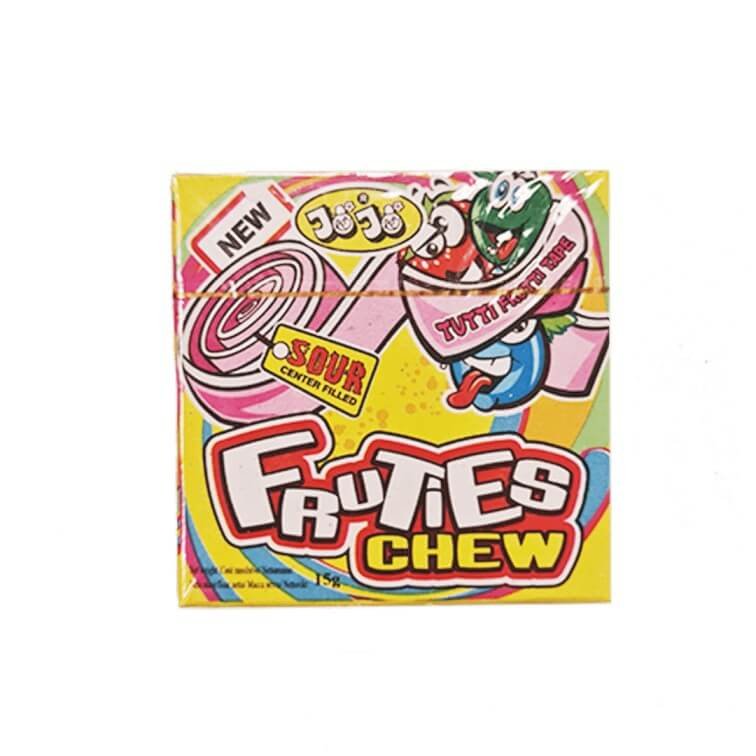 Kramtomas saldainis FRUTIES CHEW (Tutti Frutti sk.)