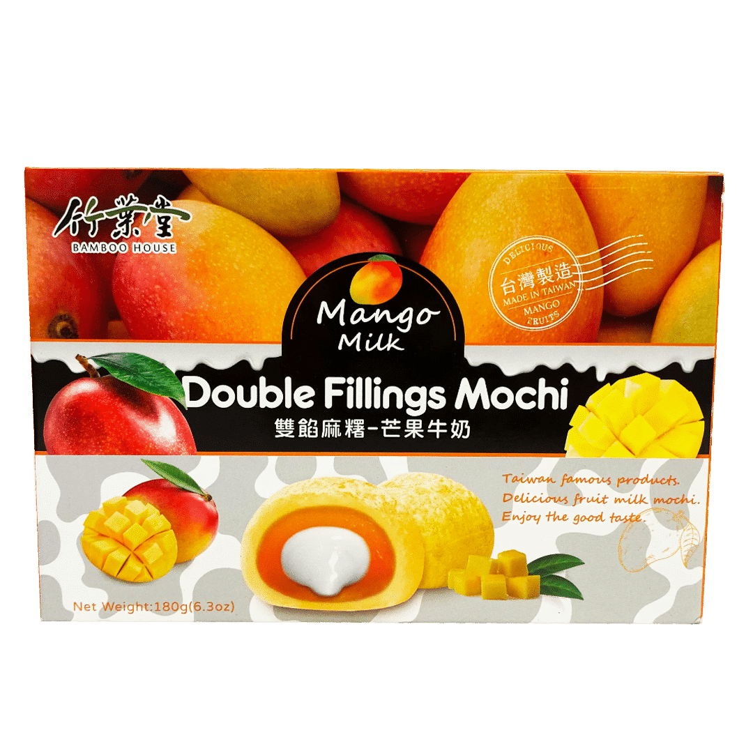 Dvigubo užpilimo pyragėliai Mochi BAMBOO HOUSE (Mangų sk.) 180g