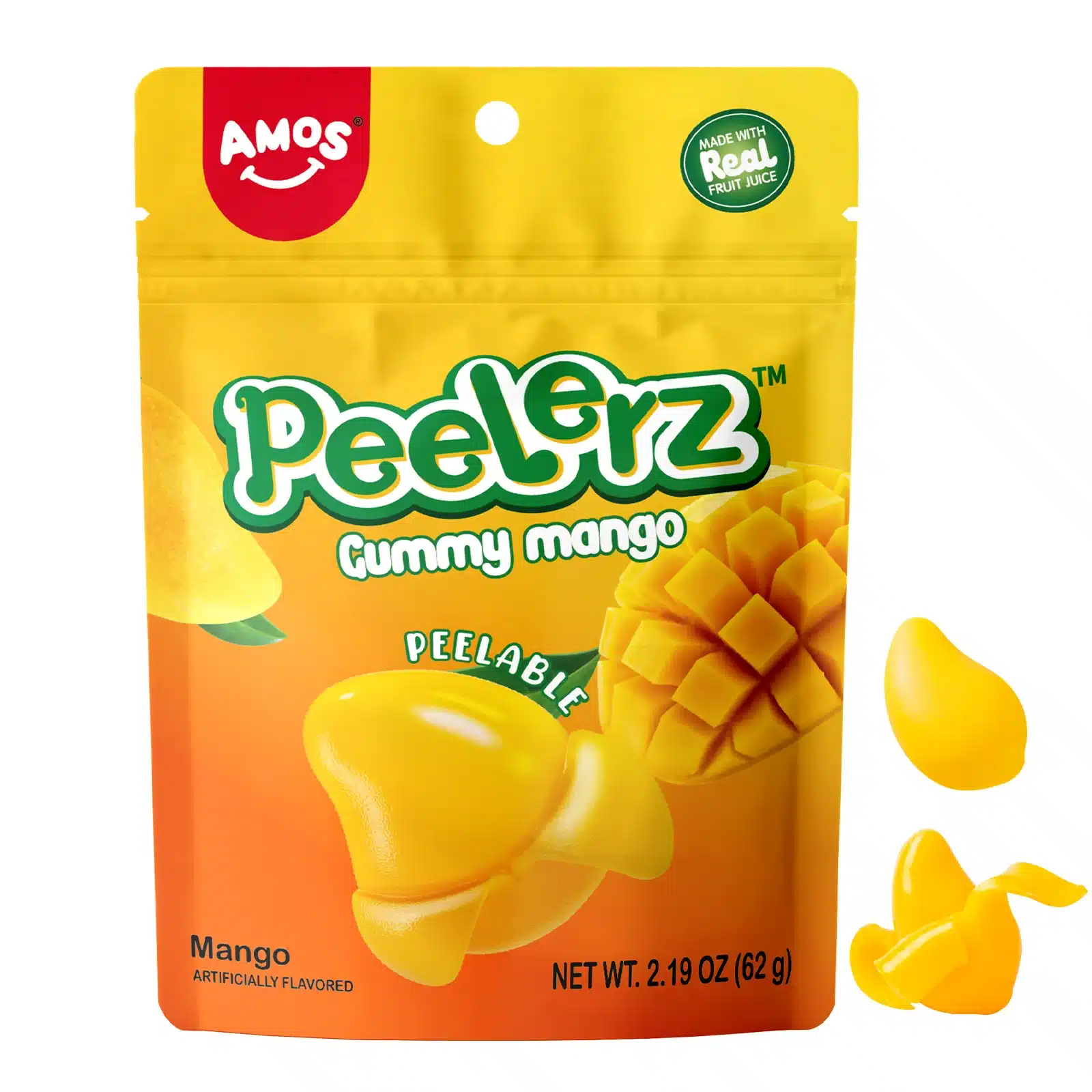 Guminukai AMOS PEELERZ (Mangų sk.) 65g. BE GLITIMO.