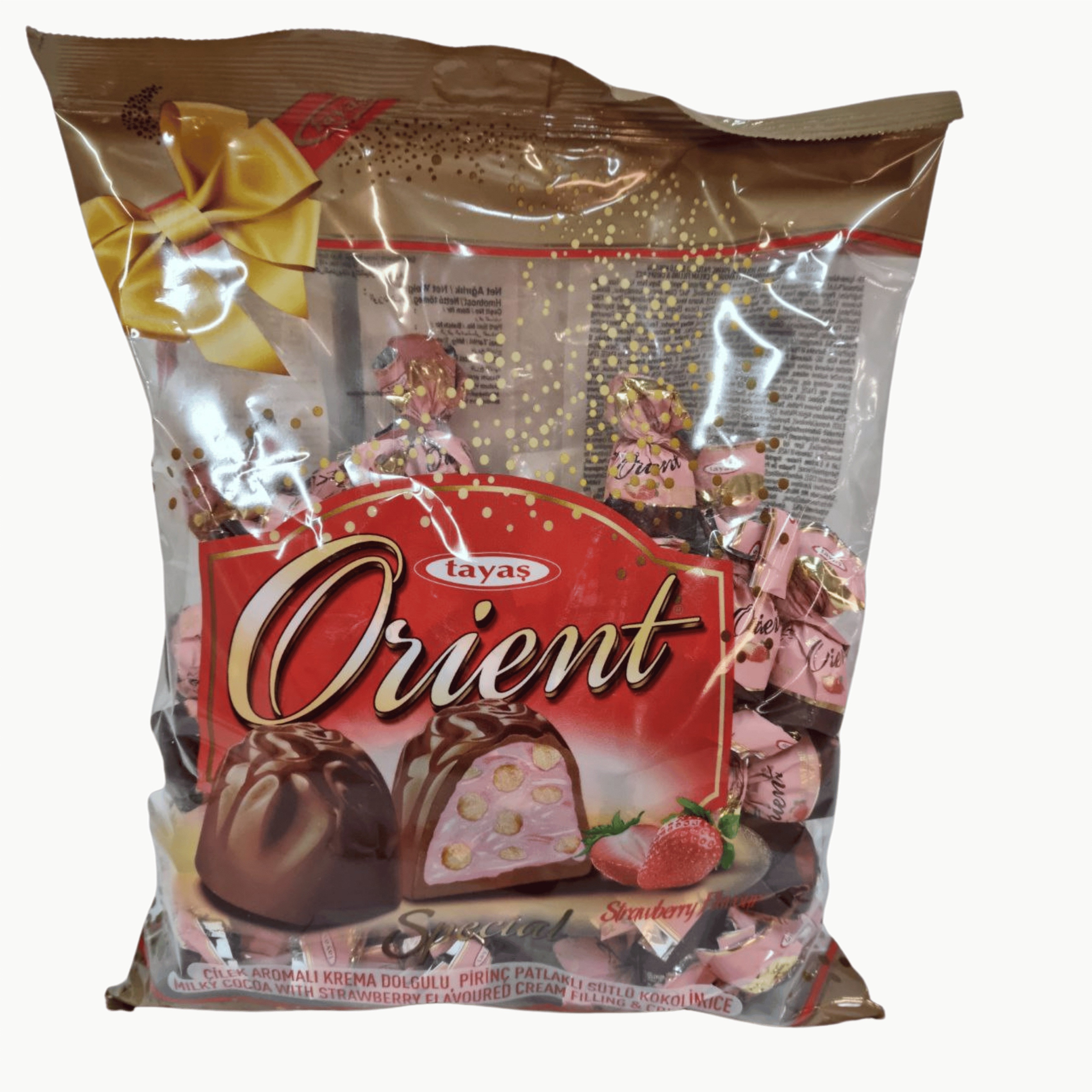 BRASKE Pieniško šokolado saldainiai dėžutėje ORIENT, 800G