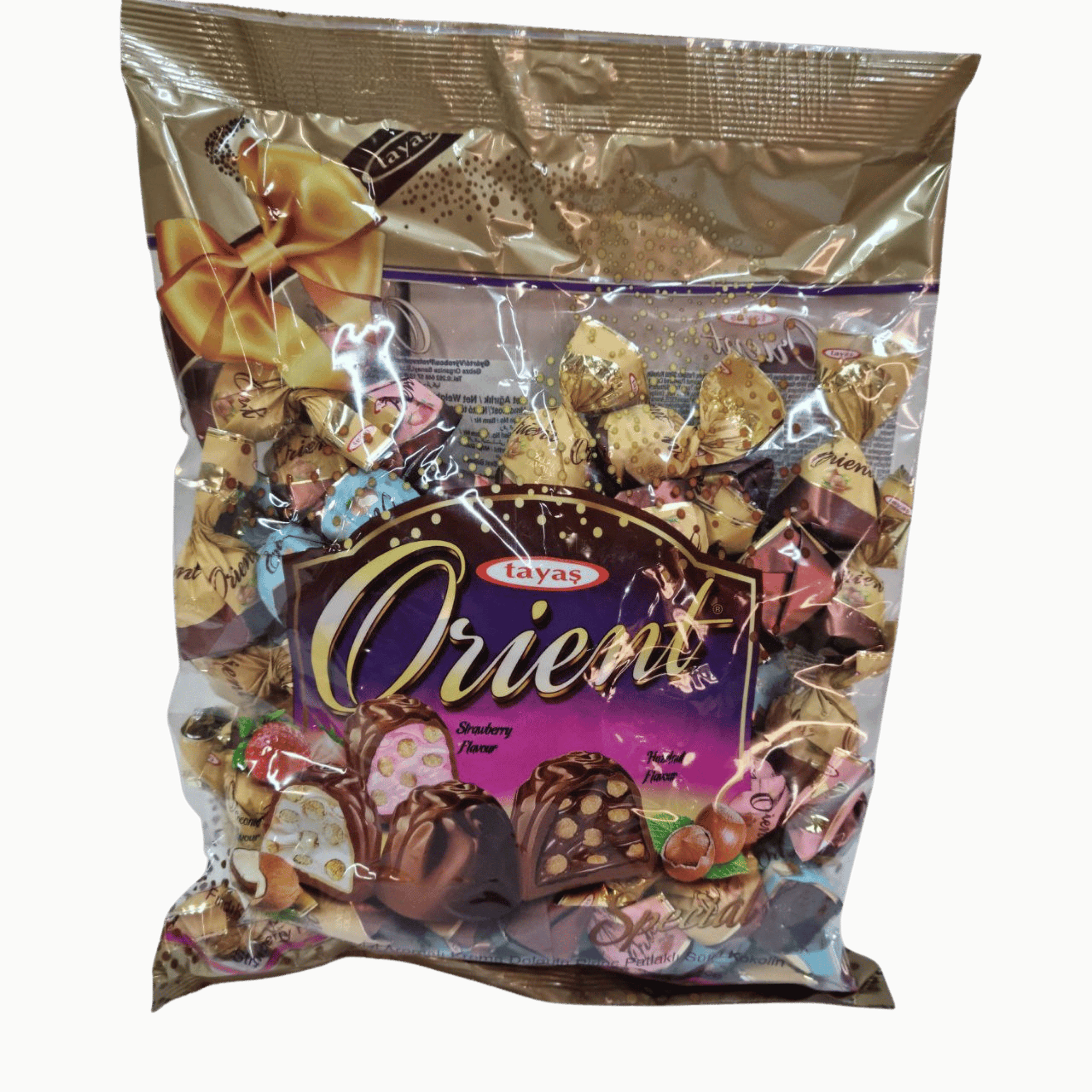 MIX Pieniško šokolado saldainiai dėžutėje ORIENT, 800g