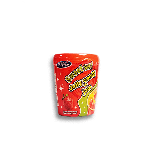 Guminukai su padažu Strawberry