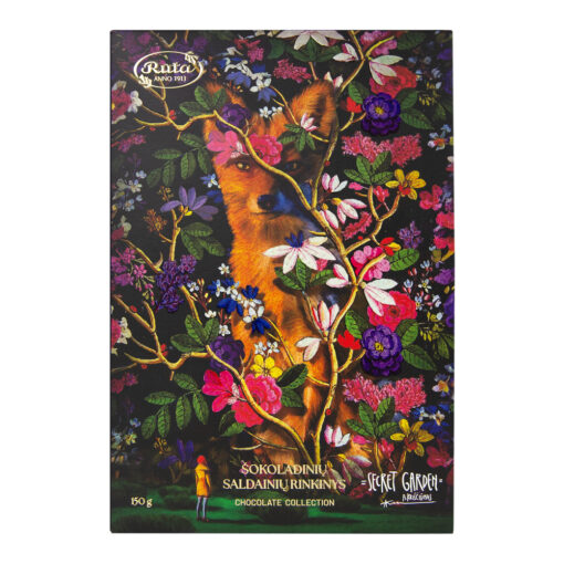 Rūta Šokoladinių saldainių rinkinys SECRET GARDEN, 150 g