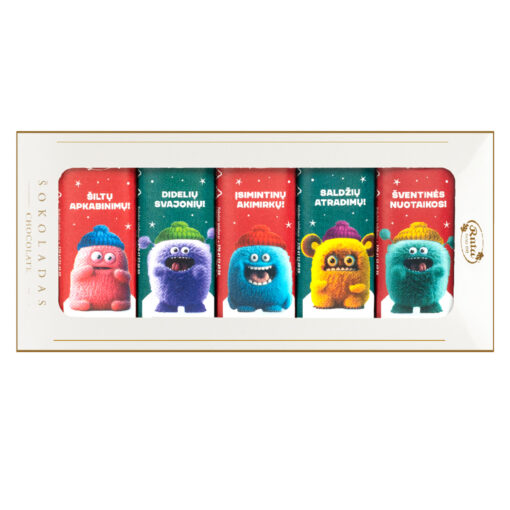 Pieninio šokolado rinkinys „Šventinės nuotaikos!“, 90 g