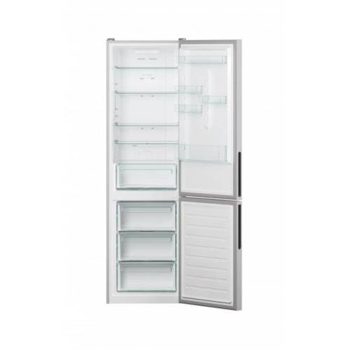 Šaldytuvas su šaldikliu apačioje Candy CCE3T620FS Sidabrinis 200cm