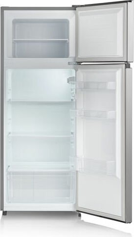 Šaldytuvas su šaldikliu Severin DT 8761 E, 205L, sidabro