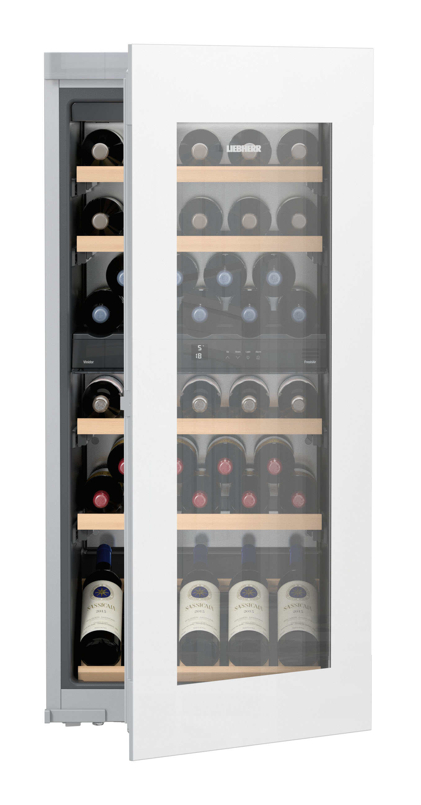 Įmontuojamas vyno šaldytuvas LIEBHERR EWTgw 2383 Vinidor 122 cm; 48 but.