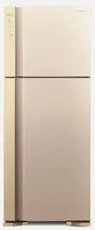 Šaldytuvas Hitachi R-V541PRU0 (BEG), šaldiklis viršuje