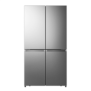 Hisense, Total No Frost, 609 L, aukštis 179 cm, nerūdijančio plieno - Šaldytuvas Prekė - RQ758N4SBSE