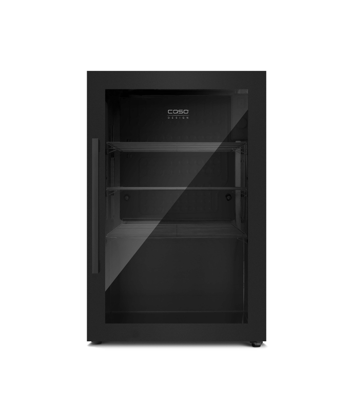 Vyno šaldytuvas Caso Barbecue Cooler S-R Energy efficiency class F Free standing Black