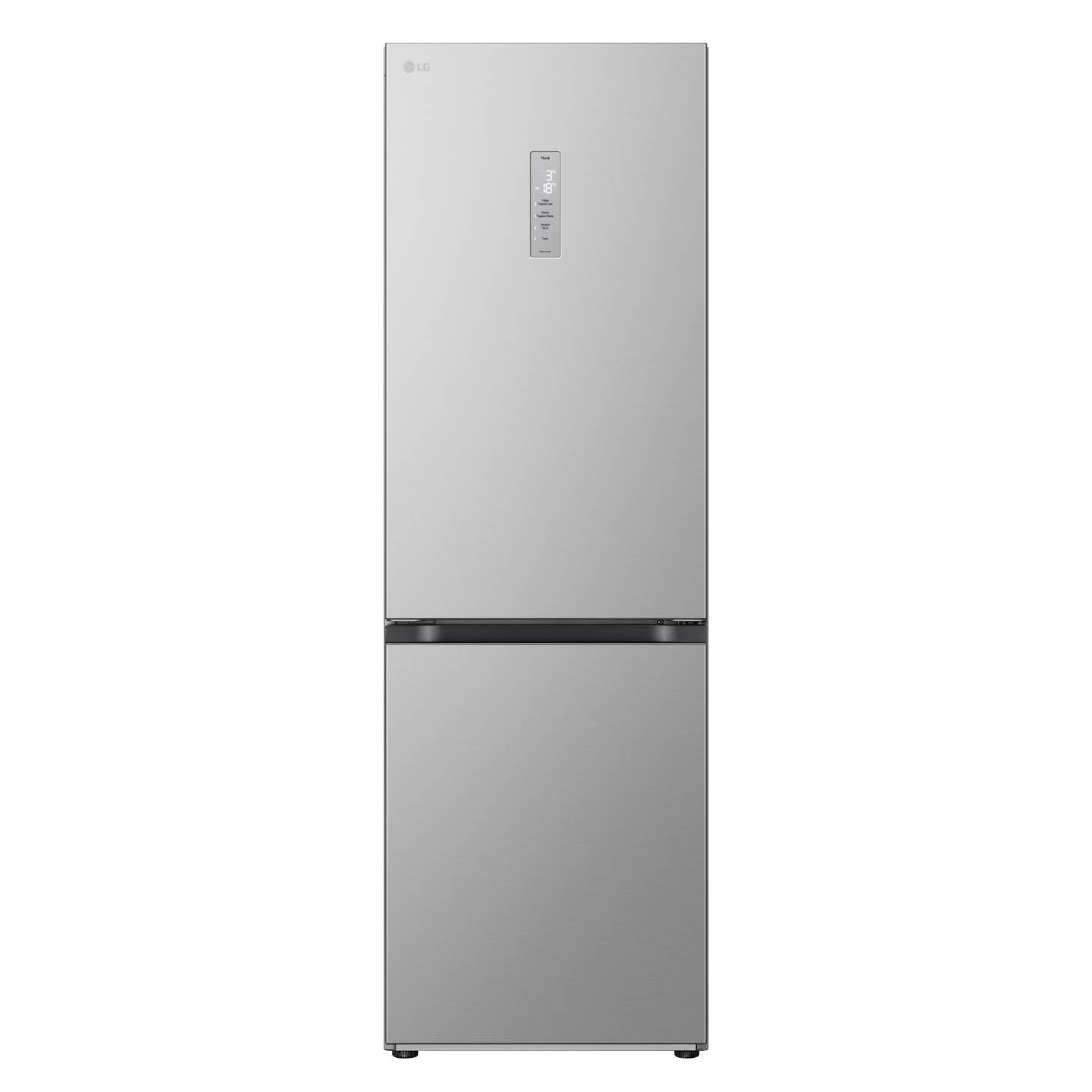 Šaldytuvas su šaldikliu LG GBB71PZDMN, 186 cm, sidabrinės sp.