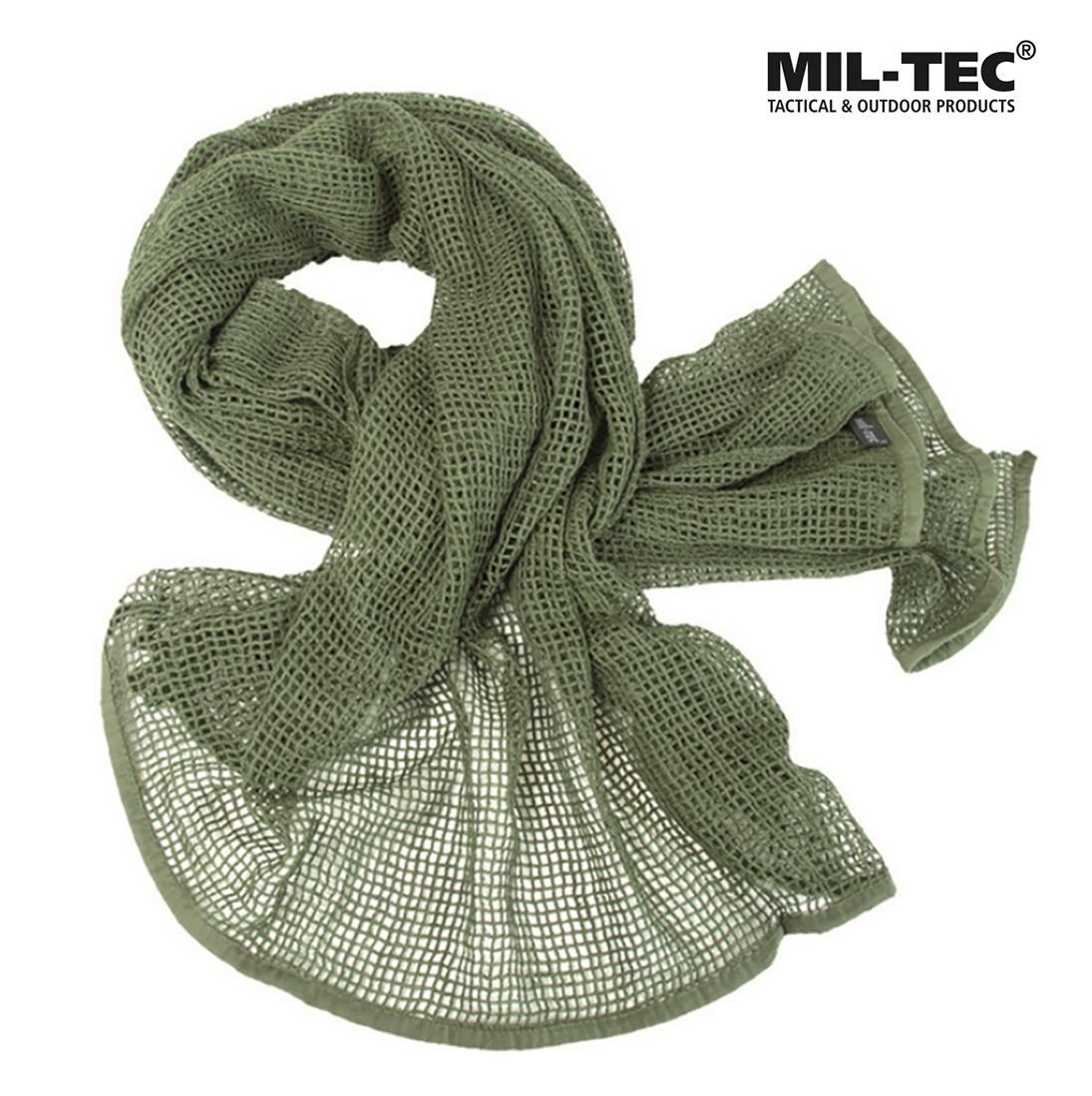 Mil-Tec Tinklinė skara žalia .