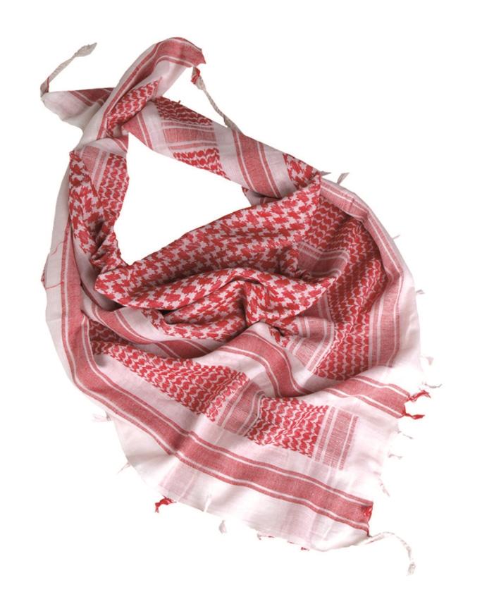 Arabiška skara Shemagh  raudonai/balta BLT išsiuntimas 1-3 d.