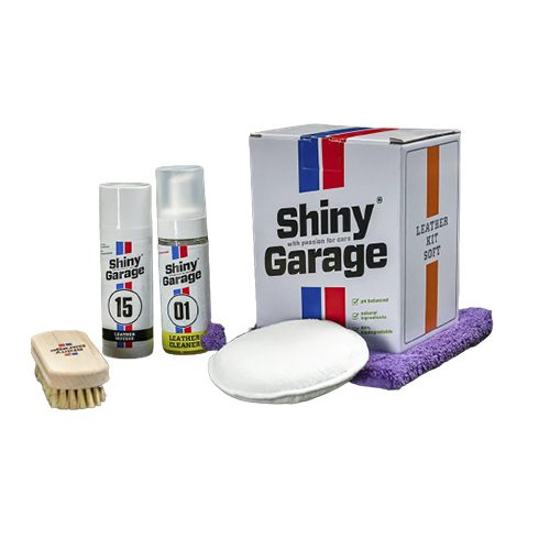 Shiny Garage Odos Priežiūros Rinkinys - Leather Kit Soft