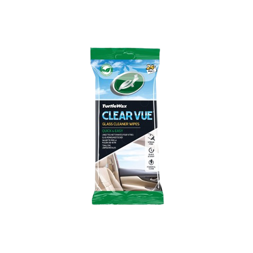 Turtle Wax Drėgnos Servetėles Stiklų Valymui - Clearvue (24 vnt.)