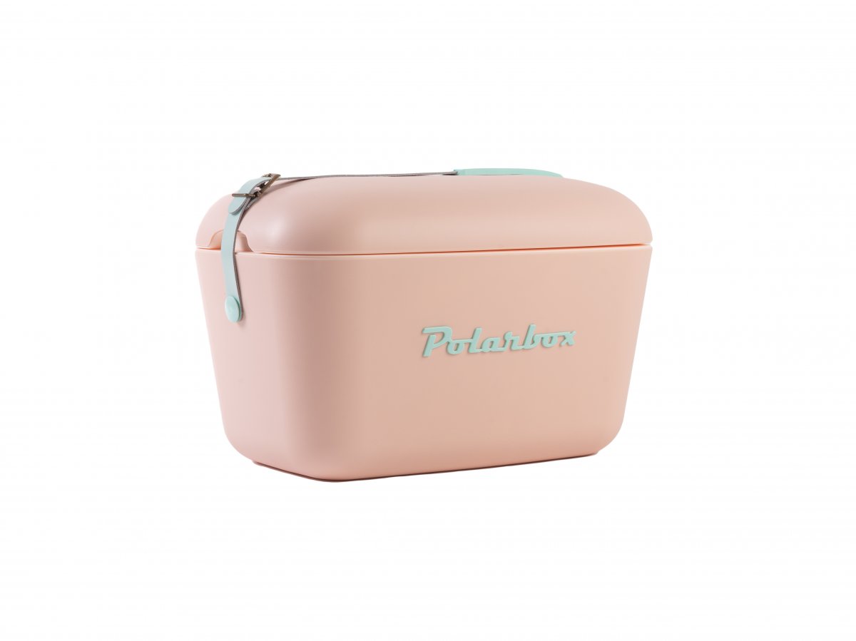 POLARBOX Nude – Cyan Pop retro šaltkrepšis, 20L
