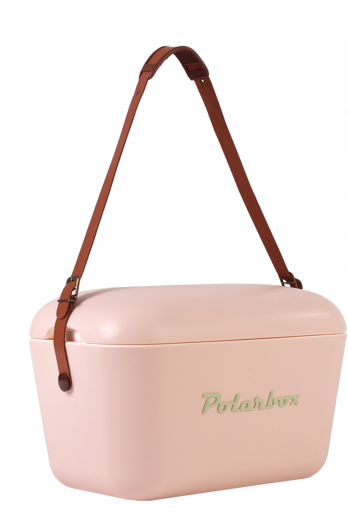 POLARBOX Nude – Olive Green Classic retro šaltkrepšis, 12L